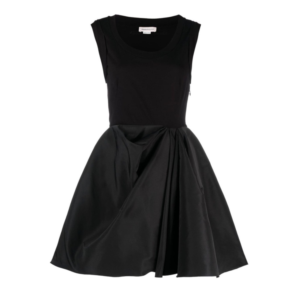 Alexander McQueen Gathered Mini Dress
